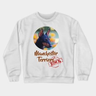 Manchester Terriers Rock! Crewneck Sweatshirt